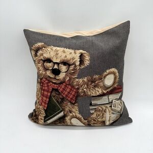 Teddy Bear Feather Pillow